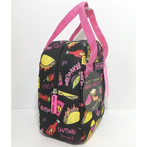 Betsey Johnson Bags Betsey Johnson Taco Fiesta Lunch Tote Bag New